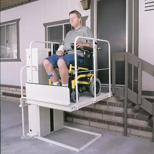 Mesa wheelchair elevator vertical platform VPL Porch Lift